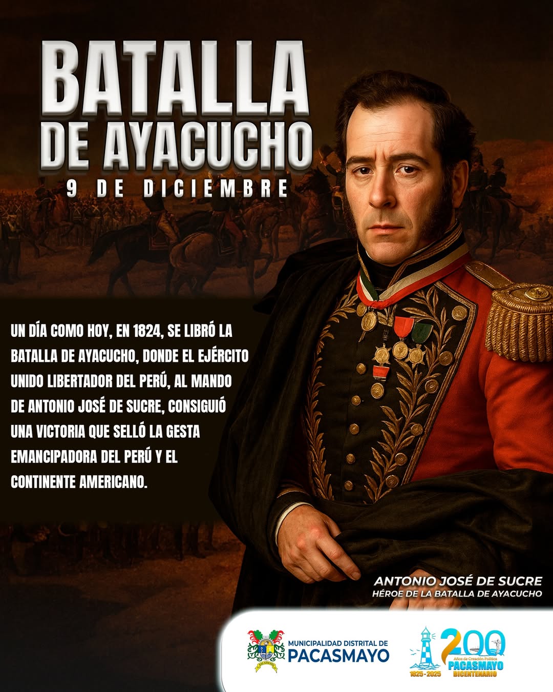 Batalla de Ayacucho: Conmemoración Histórica en Pacasmayo