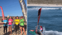 Sarah Kenyon, campeona U18 Junior World Champion en windsurf