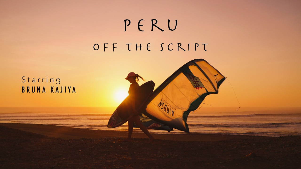 Aventura de Kitesurf en Pacasmayo con Bruna Kajiya