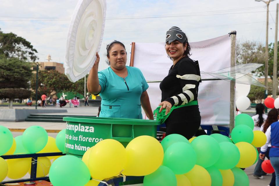 Gran Pasacalle de Prevención del Dengue en Pacasmayo