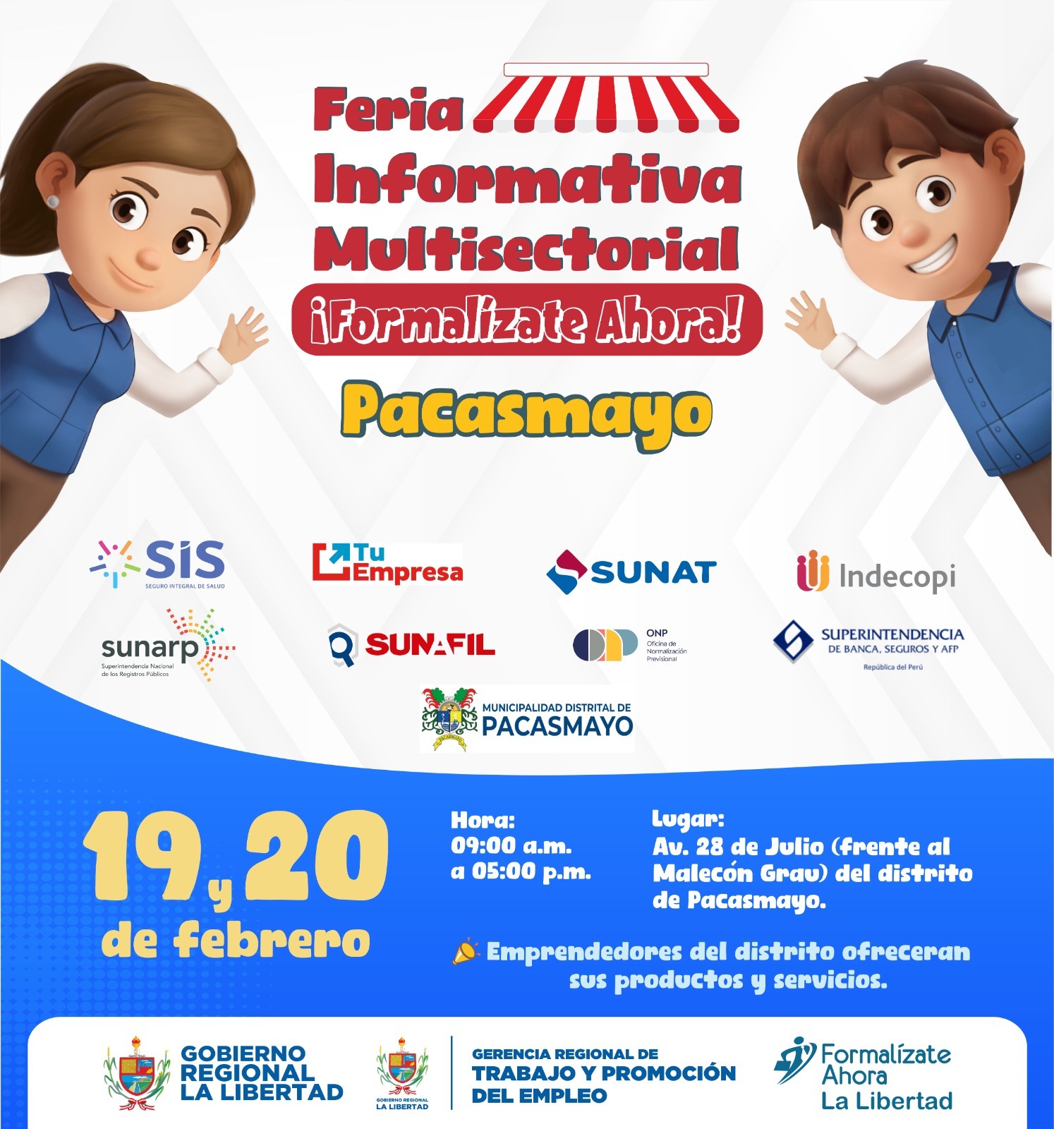 Feria Formalízate Ahora: Empleo y Emprendimiento en Pacasmayo
