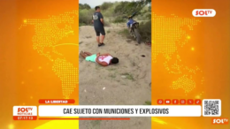 Chepén: detenido con municiones y explosivos en Talambo