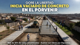 🔷 Vaciado de concreto en Pacasmayo: Transformación urbana con pavimentación