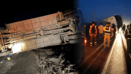 Volcadura de autobús en Guadalupe, Pacasmayo: heridos y trabajadores agrícolas afectados