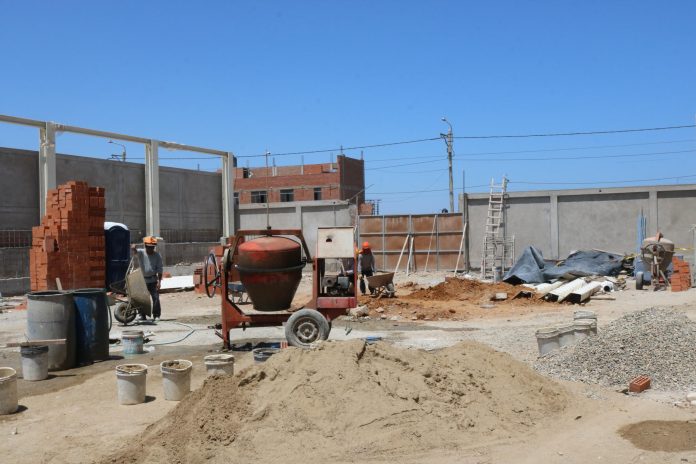 Proyecto de Reconstrucción de Colegio en Pacasmayo Avanza al 82%