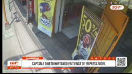 Robo en tienda de telecomunicaciones en Ascope captado por cámaras Robo en tienda de telecomunicaciones en Ascope captado por cámaras