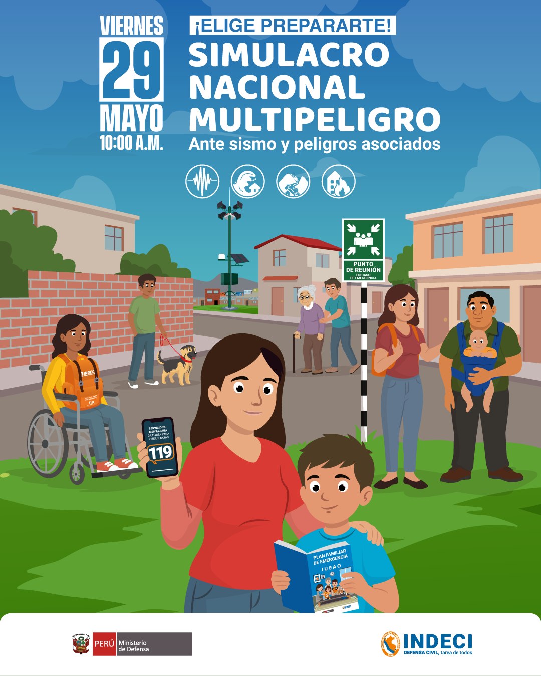 Simulacro Nacional en Pacasmayo: Preparación ante sismos