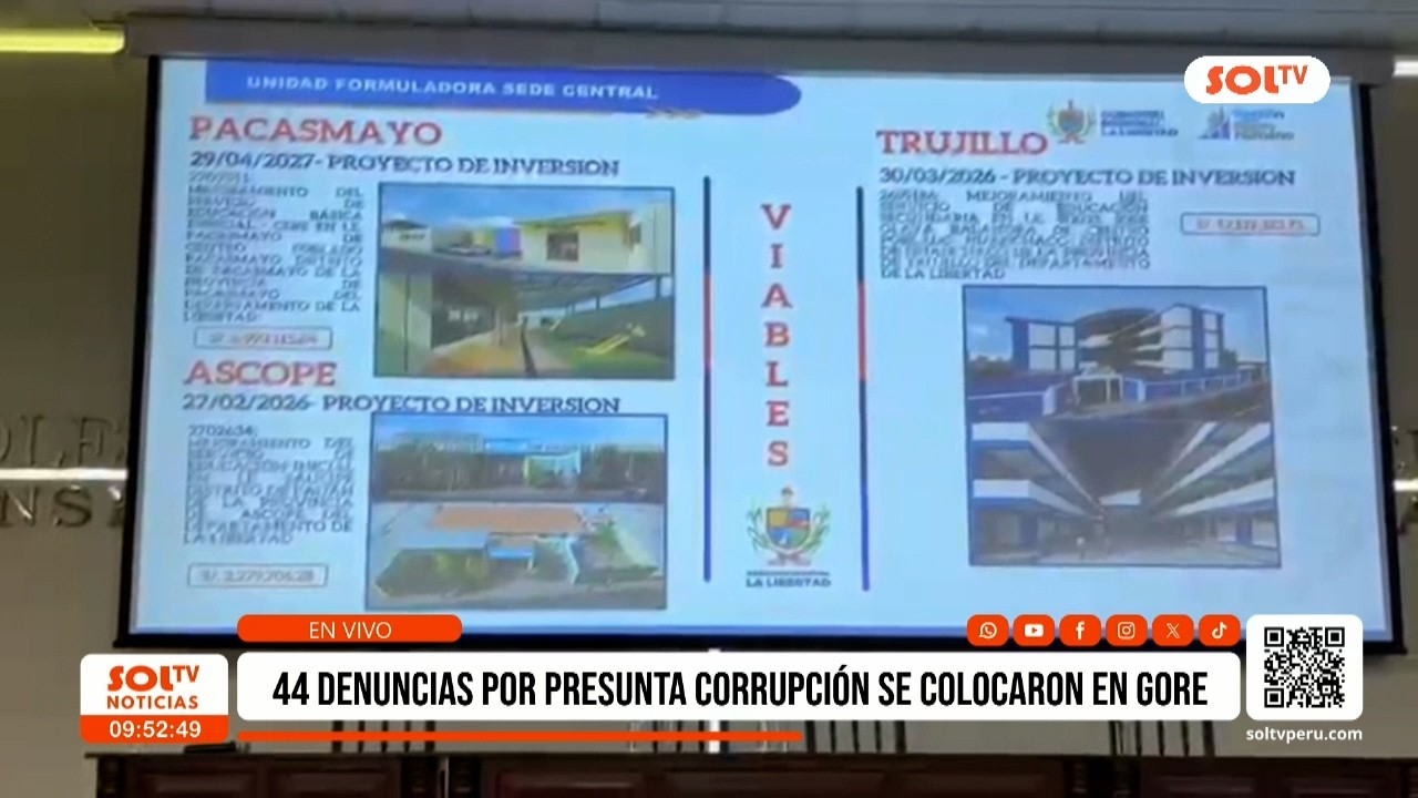 Pacasmayo: Gestión regional contra la corrupción y obras públicas