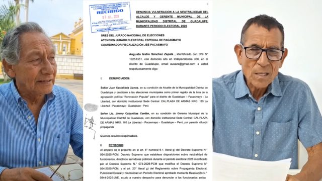 Denuncian a autoridades de Guadalupe por neutralidad