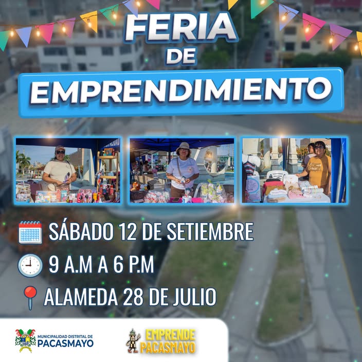 Feria de Emprendimiento en Pacasmayo 2025
