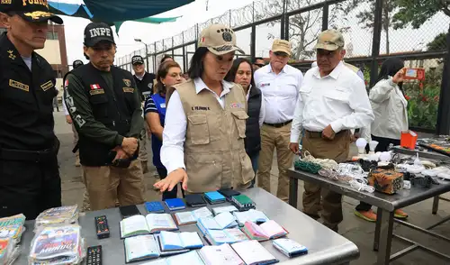 Keiko Fujimori visita penal El Milagro en La Libertad