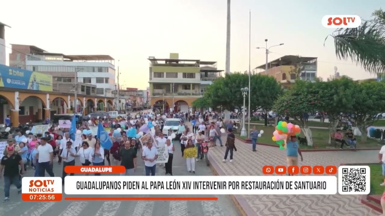 Ciudadanos piden a Papa León XIV restaurar santuario de Guadalupe